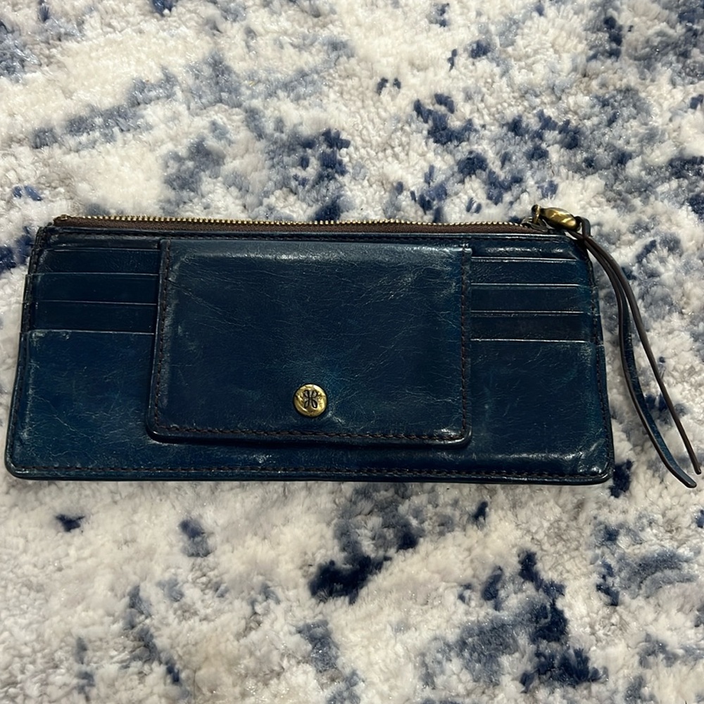 Navy Hobo Wallet